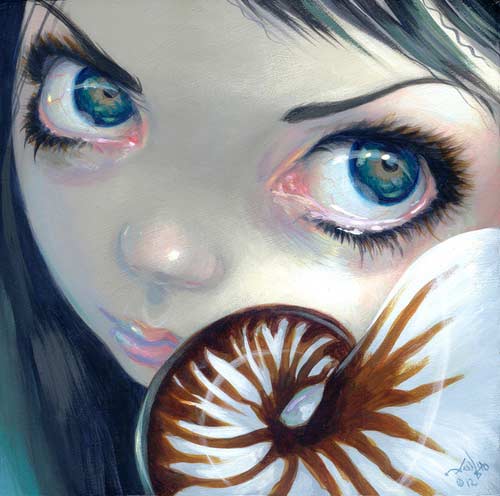 Faces of Faery #184 - by Jasmine Becket-Griffith