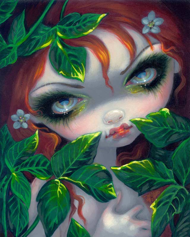 poison ivy painting