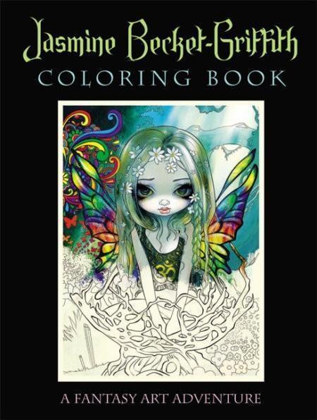 Jasmine Becket-Griffith Coloring Book