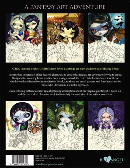 Jasmine Becket-Griffith Coloring Book