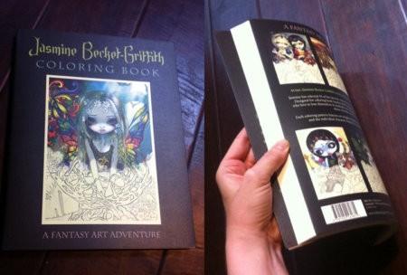 Jasmine Becket-Griffith Coloring Book