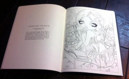 Jasmine Becket-Griffith Coloring Book