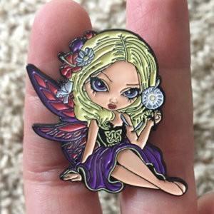 Three Wishes Collectible Enamel Pin - Image 2