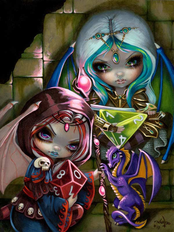 The Hamilton Collection Aqua Fairy Dragonling - Depop