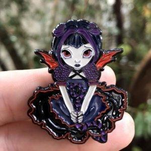 Violet Sometimes Collectible Enamel Pin - Image 2