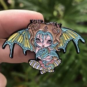 Pastel Dragonling Collectible Enamel Pin - Image 2