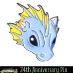 MidsummerDragonPortraitPin