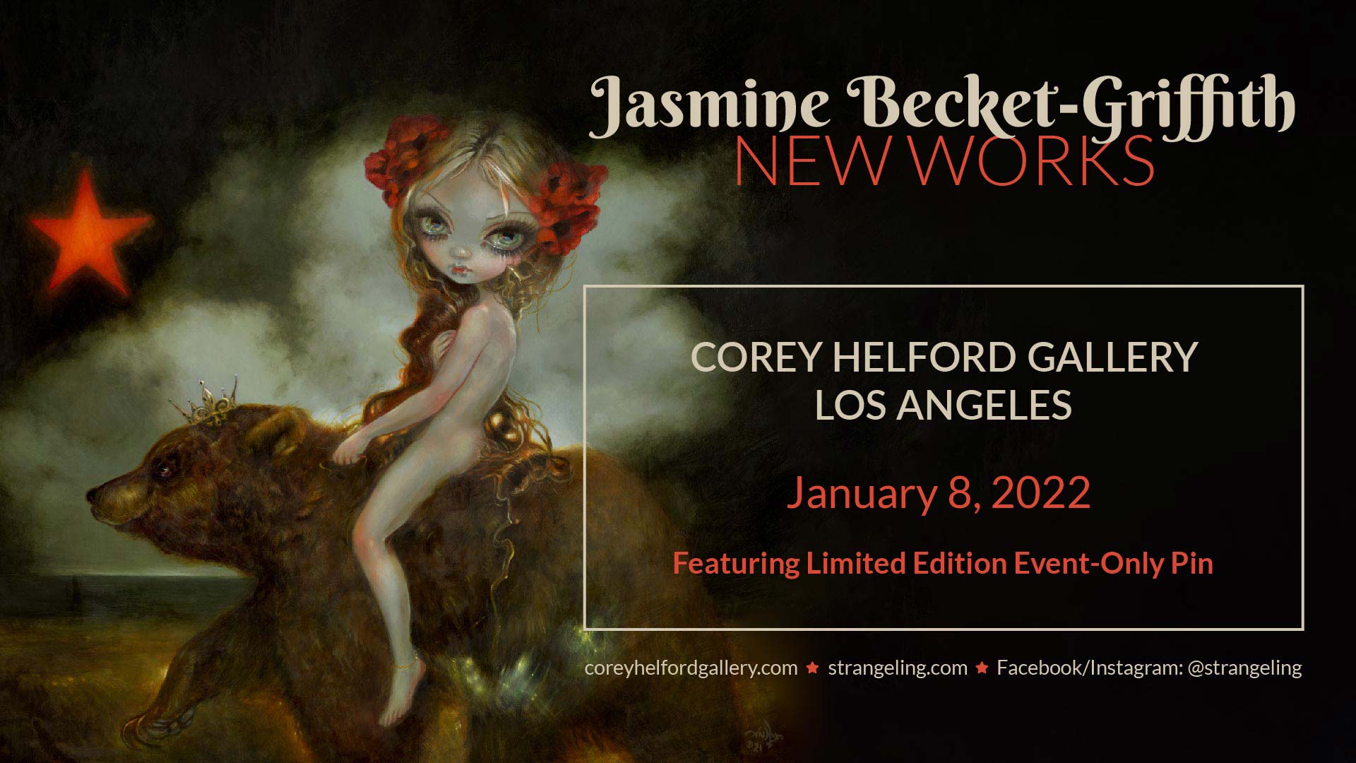 Jasmine Becket-Griffith: New Works at Corey Helford Gallery