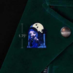 Whispered Word Lenore Collectible Enamel Pin - Image 3