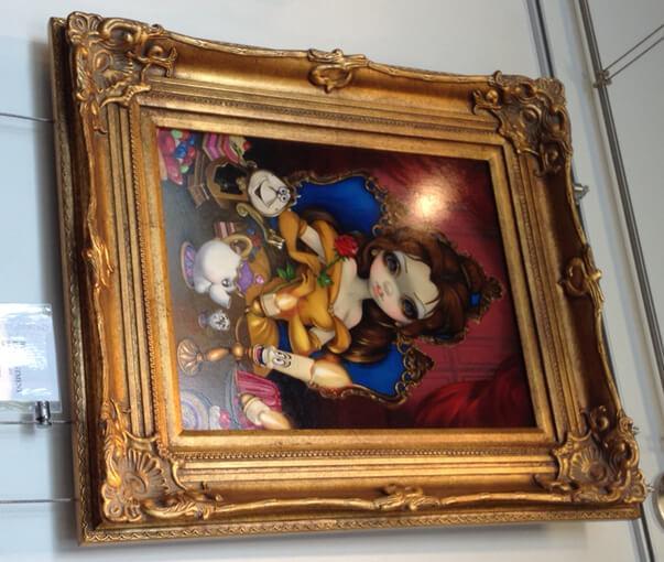 Disney Parks Artist Print Jasmine Becket-Griffith - Belle’s Enchantment popular 18 x 14