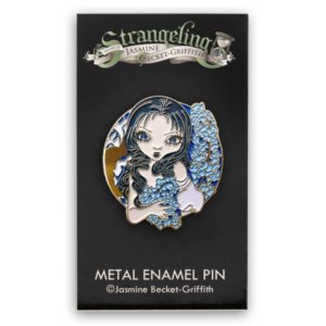 Hyacinth Blue Collectible Enamel Pin - Image 3