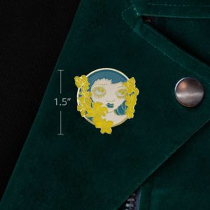 Shakespeare's Garden: Daffodils Collectible Enamel Pin - Image 4