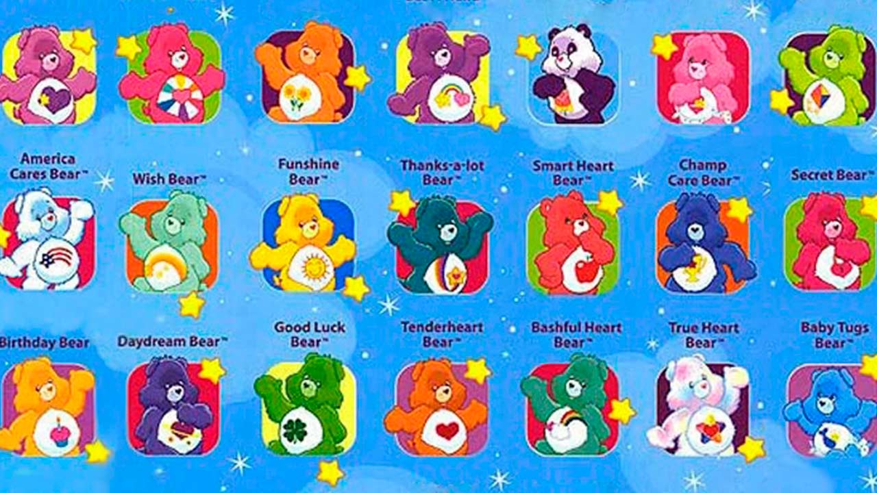 Care Bears Names And Pictures Care Bears Names And Pictures