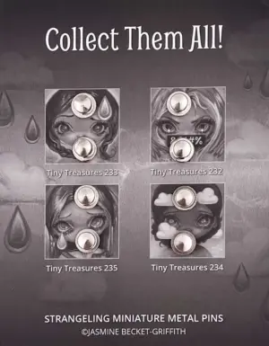 Metal Mini Pin Set: Tiny Treasures Emojis - Image 2