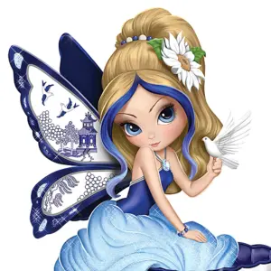 Blue Willow Romance Fairy Teacups: Taste of a Perfect Romance - Image 2