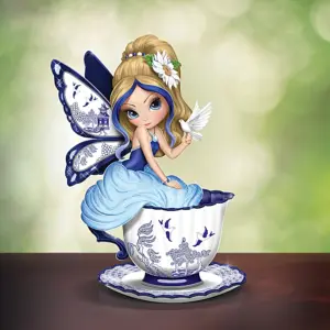 Blue Willow Romance Fairy Teacups: Taste of a Perfect Romance - Image 3