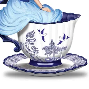 Blue Willow Romance Fairy Teacups: Taste of a Perfect Romance - Image 4