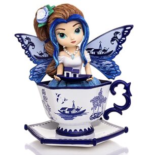 Blue Willow Romance Fairy Teacups Collection - Image 3