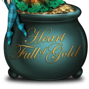 A Fairy Lucky Irish Figurine: Heart Full Of Gold - Image 3
