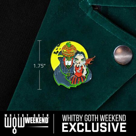 Pumpkin King's Night Out Collectible Enamel Pin by Jasmine