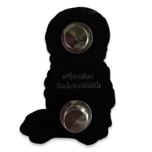 Absinthe Goggles With Raven Collectible Enamel Pin - Image 3