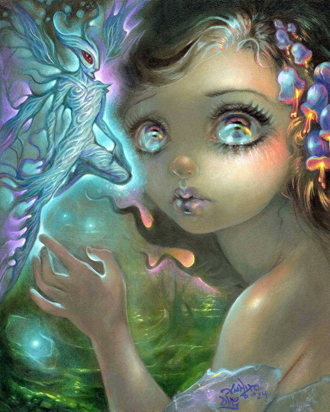 Death & the Maiden: Dream Sprite - by Jasmine Becket-Griffith