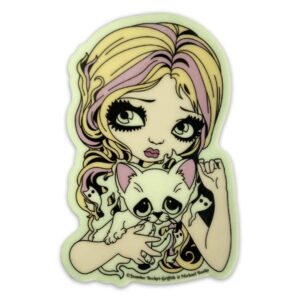 Ghost Kitty Vinyl Sticker