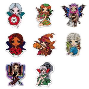 Fairy Themed Vinyl Sticker Pack - Series 1