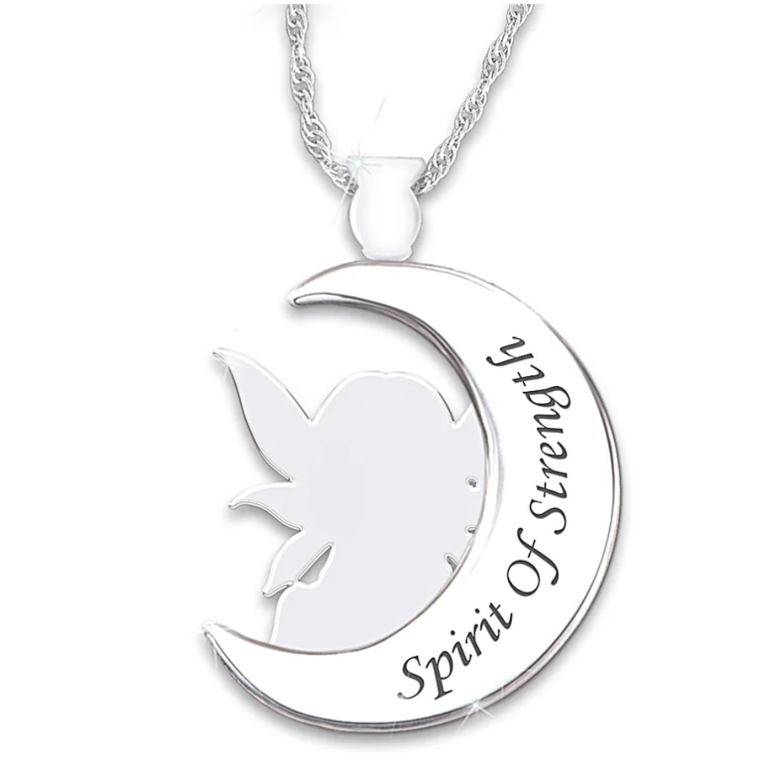 Moonheart, The Spirit Of Strength Crystal Pendant Necklace
