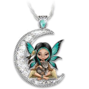 Moonheart, The Spirit Of Strength Crystal Pendant Necklace