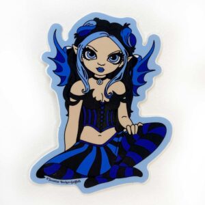 Blue Gothling Vinyl Sticker