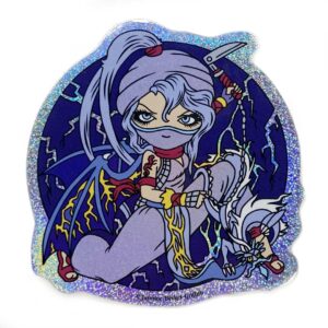 Ninja Dragonling Hotaru Vinyl Sticker