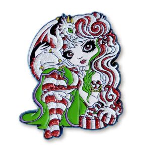 Peppermint Dragonling Collectible Enamel Pin