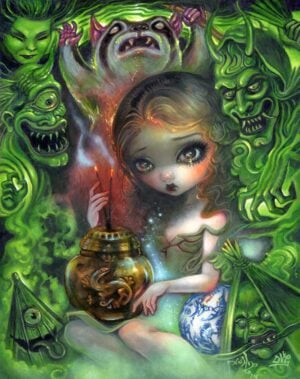 ジャスミンベケットグリフィス　絵画 Mysterious World of Jasmine Becket-Griffith 【ジャスミン