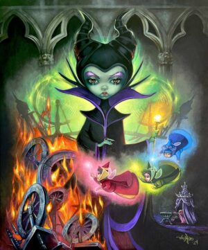 Maleficent and the Three Fairies