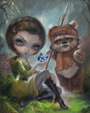 Princess Leia and Wicket