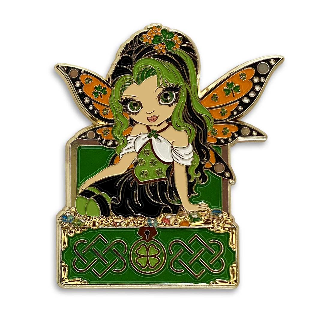 Chest Full of Luck Pin by Jasmine Becket-Griffith
