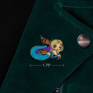 Sea Monarch Collectible Enamel Pin - Image 2