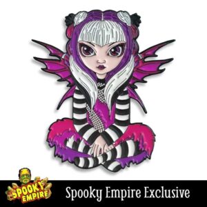 Magenta Gothling Collectible Enamel Pin