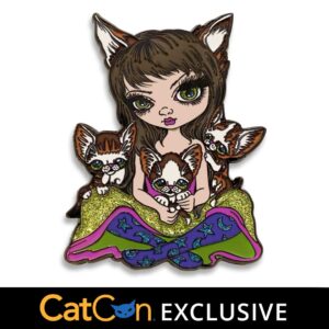 Cosmic Kittens Collectible Enamel Pin