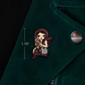 Voodoo Vixen Collectible Enamel Pin - Image 4
