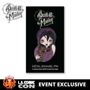 Death & the Maiden: Learning to Fly Collectible Enamel Pin - Image 2