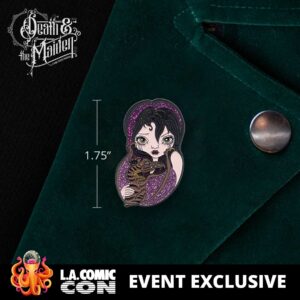Death & the Maiden: Learning to Fly Collectible Enamel Pin - Image 4