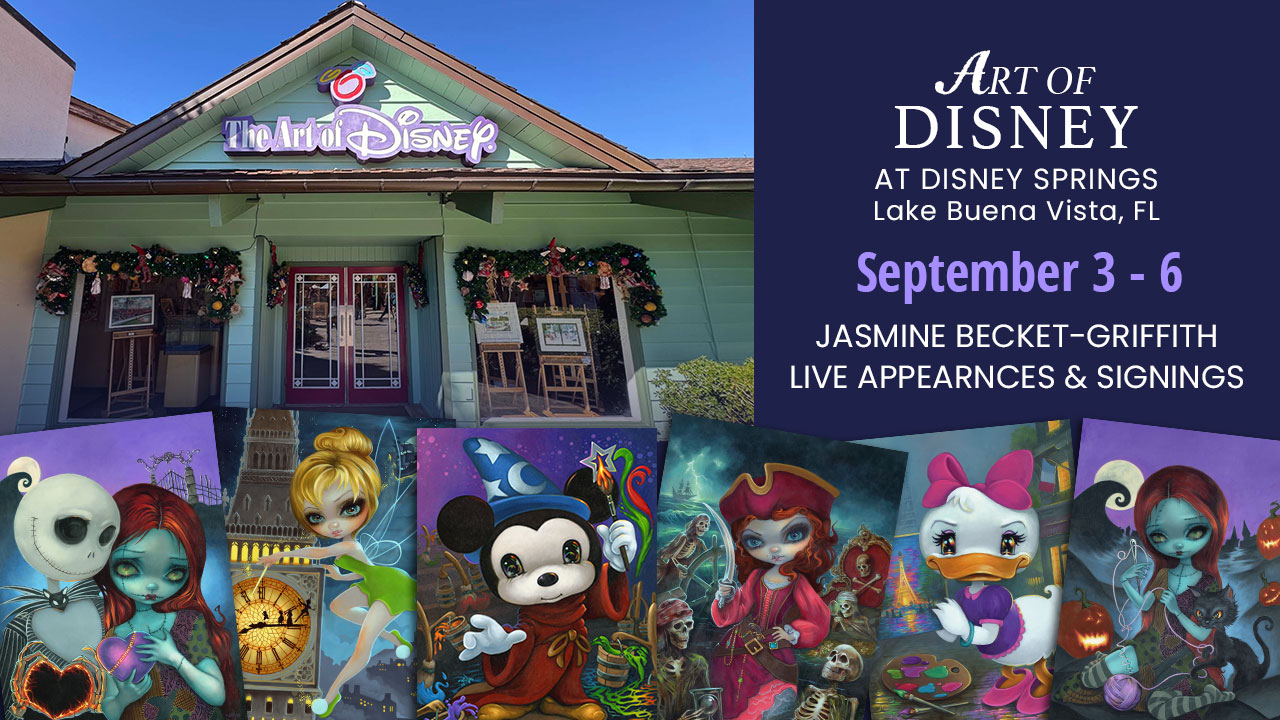 The Art of Disney at Disney Springs Marketplace Signing