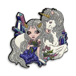 Fiona and the Unicorn Collectible Enamel Pin