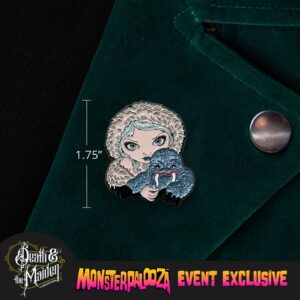Death & the Maiden: Cold Comfort Collectible Enamel Pin - Image 3