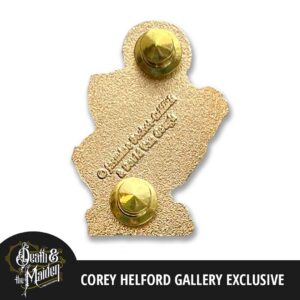 Death & the Maiden: Death's Embrace Collectible Enamel Pin - Image 4