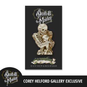 Death & the Maiden: Death's Embrace Collectible Enamel Pin - Image 2