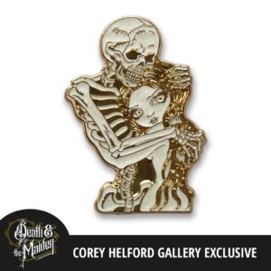 Death & the Maiden: Death's Embrace Collectible Enamel Pin