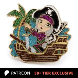 Ahoy, Gorgeous Collectible Enamel Pin